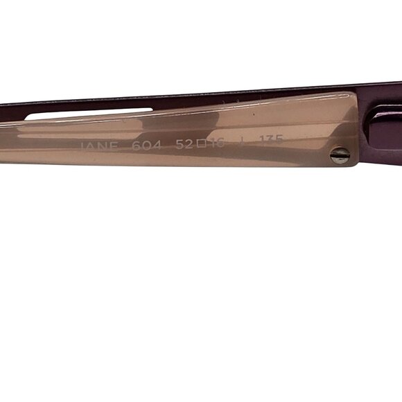 Marcho NYC Jane Eyewear Pink + Purple Westside 605 52/16  Women's Glasses - Picture 6 of 14